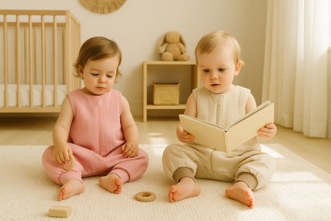 Muślinowy śpiworek dla dzieci z nogawkami L 9-24 mcy letni TOG 1.0 - pastel pink Muślinowy śpiworek dla dzieci z nogawkami L 9-24 mcy letni TOG 1.0 - pastel pink
