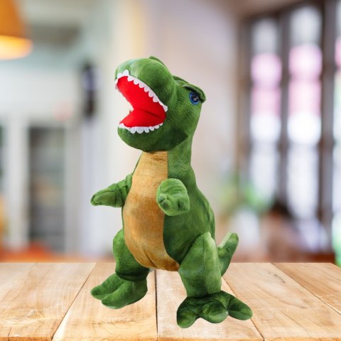 Pluszowa Maskotka Przytulanka Dinozaur Z Teksturą Skóry Zielony 45cm Pluszowa Maskotka Przytulanka Dinozaur Z Teksturą Skóry Zielony 45cm