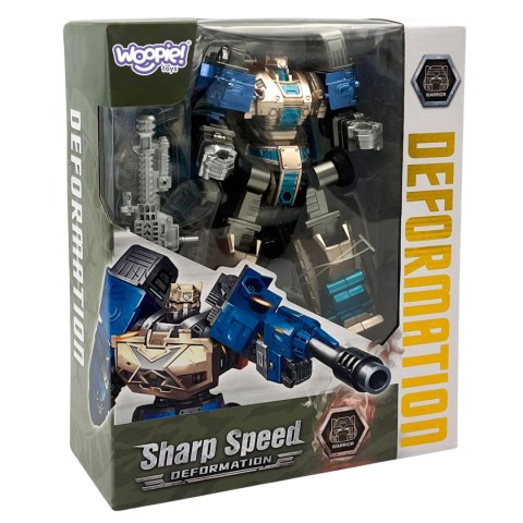 WOOPIE Robot Transformujący SHARP SPEED 2w1 Ciężarówka Bojowa WOOPIE Robot Transformujący SHARP SPEED 2w1 Ciężarówka Bojowa