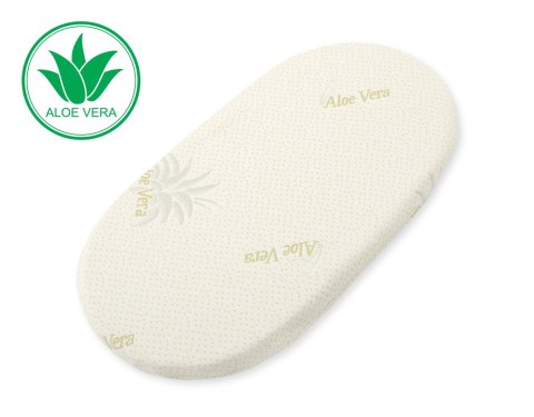 Materac do kosza Mojżesza BOHO - ALOE VERA z aloesem Materac do kosza Mojżesza BOHO - ALOE VERA z aloesem