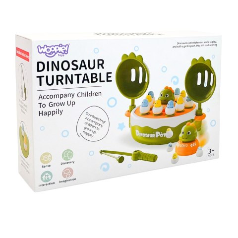 WOOPIE Gra Zręcznościowa Łowienie Dinozaurów 2w1 Katapulta WOOPIE Gra Zręcznościowa Łowienie Dinozaurów 2w1 Katapulta