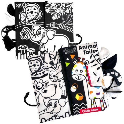 Woopie Baby WOOPIE BABY Książeczka Kontrastowa Sensoryczna Dla Niemowląt