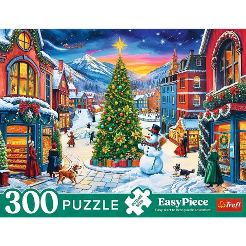 Puzzles - 300 XMAS EasyPiece - Świąteczne miasteczko Trefl 23104