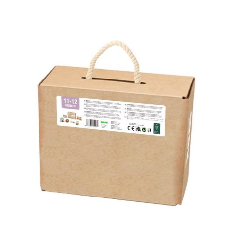 Tooky Toy TOOKY TOY Box Pudełko XXL Montessori Edukacyjne 5w1 Sensoryczne 11-12 Mies