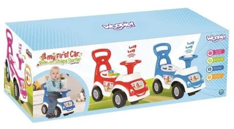 Woopie WOOPIE Jeździk 4w1 Sorter Pchacz Chodzik + Klakson Schowek