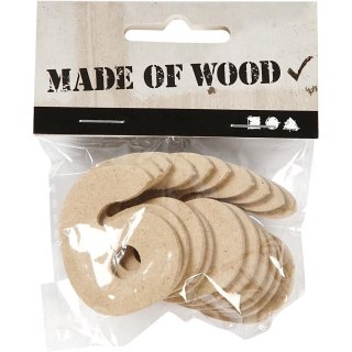 Cyfra 6 z MDF H: 4 cm 10 szt.