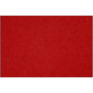 Filc ark. A2 grubość 3 mm Czerwony