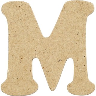 Litera M z MDF H: 4 cm 10 szt.