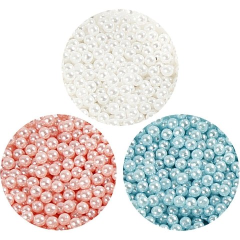 Pearl Clay Bladoróżowy, Błękitny i Biały