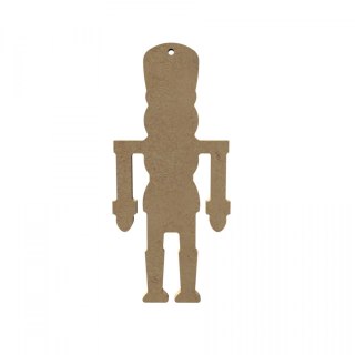 Zawieszka z MDF Dziadek do Orzechów 15cm