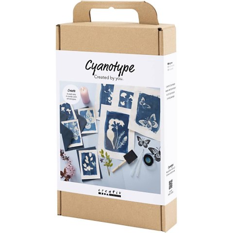 Zestaw DIY do Cyjanotypii na papierze