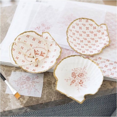 Zestaw do decoupage Muszle Małży