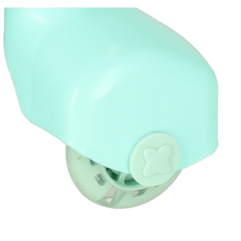 Jeździk grawitacyjny LED Swing Fix S3 świecące koła miętowy