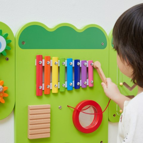 VIGA ablica Sensoryczna Manipulacyjna Krokodyl Certyfikat FSC Montessori