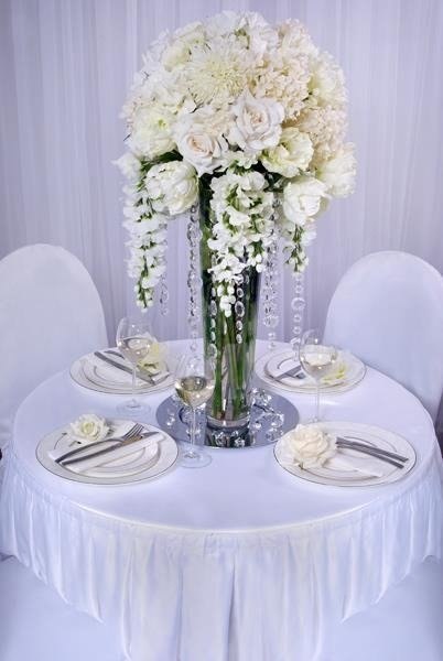 Girlanda kryształowa, bezbarwny, 1m