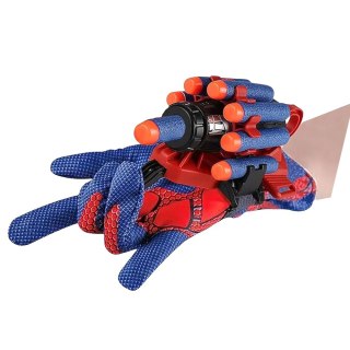 Rękawica Z Wyrzutnią Na Strzałki Piankowe Spider Dla Dzieci 10szt.
