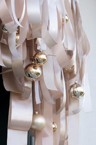 Tasiemka Satynowa Złamana Biel 50mm 25m