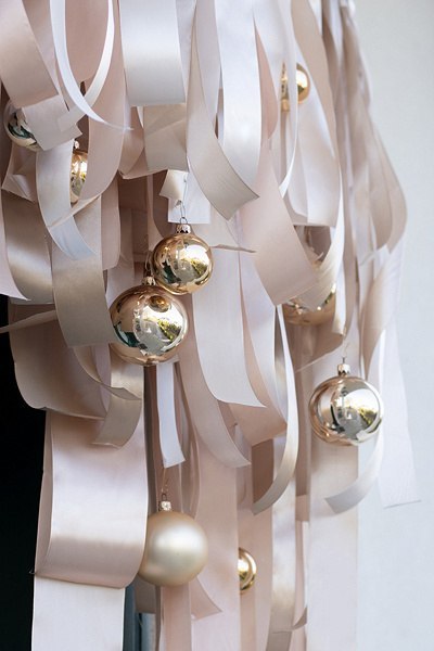 Tasiemka Satynowa Złamana Biel 50mm 25m