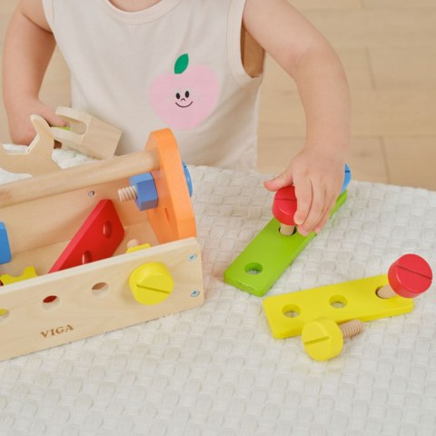 Viga Skrzynka Na Narzędzia Zestaw Drewniany