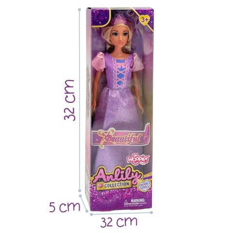 WOOPIE ROYAL Lalka Modowa LILY Piękna Księżniczka z Koroną