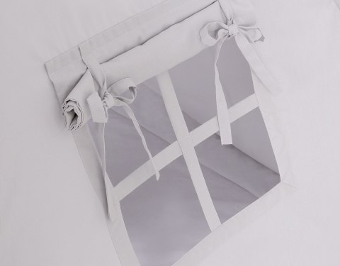 Namiot TIPI dla dzieci +mata + zawieszki pióra - szary Bobono