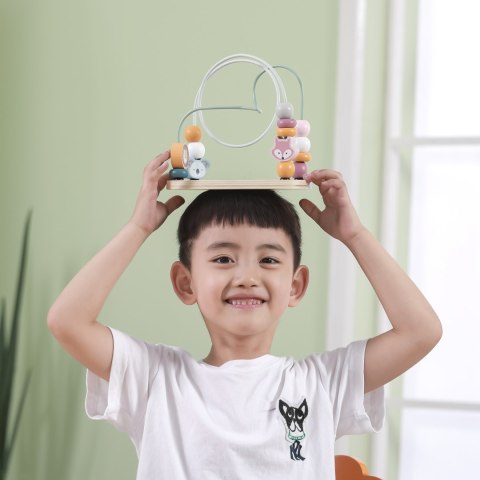 Viga Toys VIGA PolarB Drewniany Labirynt Przeplatanka Edukacyjna Montessori