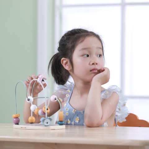 Viga Toys VIGA PolarB Drewniany Labirynt Przeplatanka Edukacyjna Montessori