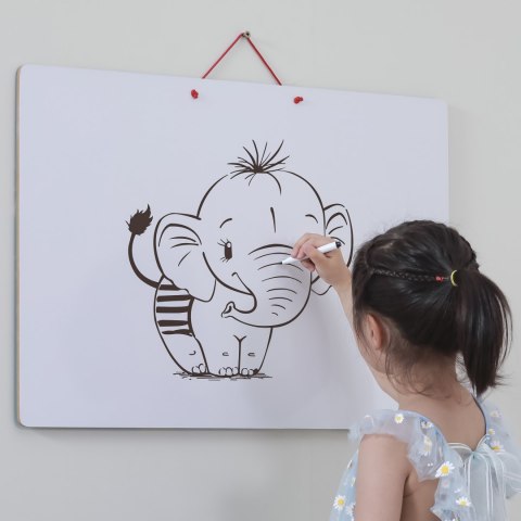 Viga Toys Viga 2w1 Tablica Edukacyjna z Magnetyczną Mapą Świata Montessori