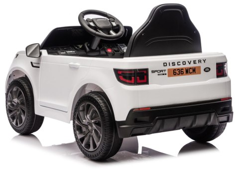Pojazd Na Akumulator Land Rover Discovery DLS-K06 Biały