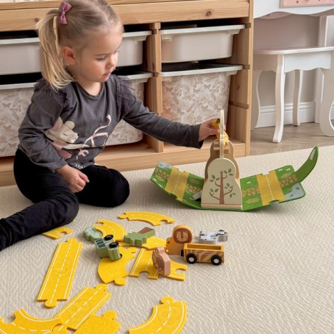 TOOKY TOY Zestaw Mini ZOO Przenośny Zestaw Torba Zwierzęta