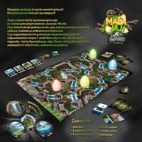 Gra rodzinna Magajaja Jurassic World Universal Trefl 02902
