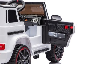 Pojazd Mercedes G63 AMG LIFT Biały