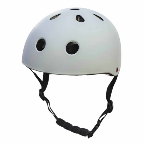 Kask rowerowy dla dziecka Trike Fix dziecięcy regulowany LED M 55-58cm szary ciemny