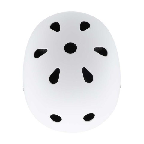 Kask rowerowy dla dziecka Trike Fix dziecięcy regulowany LED S 48-54cm biały