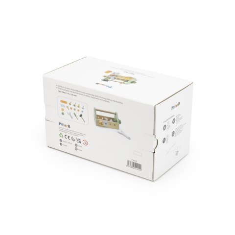Viga Toys VIGA PolarB Skrzynka z Narzędziami Zestaw Drewniany