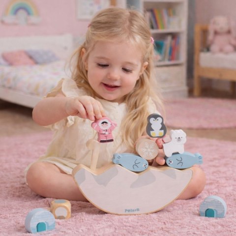Viga Toys VIGA PolarB Gra Balansujące Zwierzęta Arktyczne Układanka