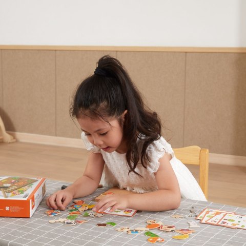 Viga Toys VIGA Przybijanka Drewniana Farma Tablica Korkowa Montessori