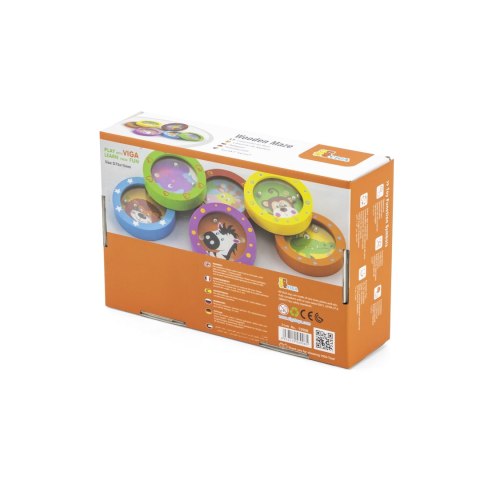Viga Toys VIGA Drewniany Labirynt Zwierzątka 1szt