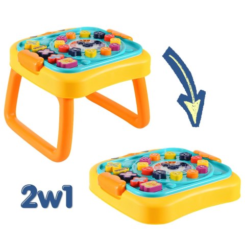 WOOPIE Interaktywny Stolik Edukacyjny Warsztat i Tablica 3w1