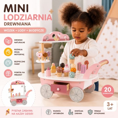 Viga Toys VIGA PolarB Sklep Cukiernia Lodziarnia 3w1