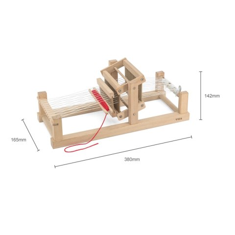 Viga Toys VIGA Krosno Tkackie Warsztat Tkacki Drewniany Certyfikat FSC