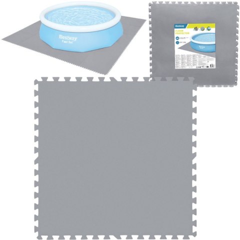 Piankowa mata pod basen puzzle 78cm x 78cm Bestway 58636
