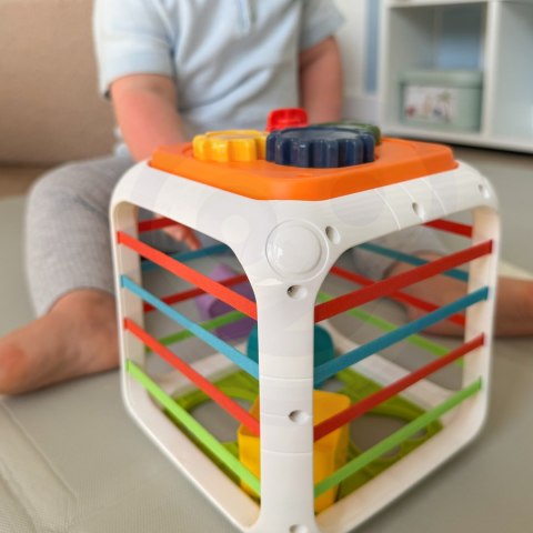 WOOPIE Kostka Edukacyjna Sorter 4w1 Kształty 18m+