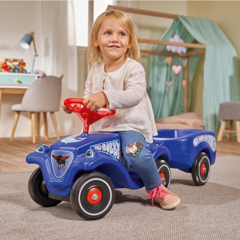 Big BIG Klasyczny Jeździk Bobby Car z Rysunkiem Delfinka