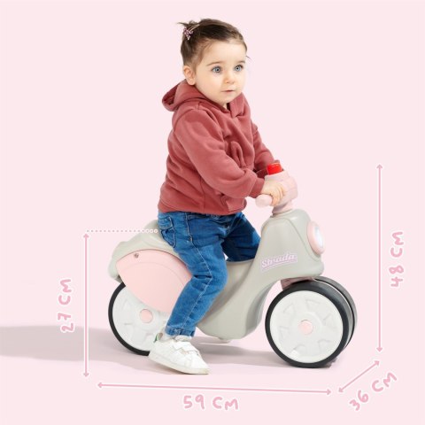 FALK Falk Jeździk Scooter Strada Retro Dla Dziewczynki Ciche Opony od 1 Roku