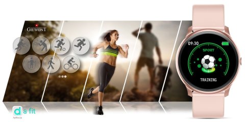 Smartwatch GIEWONT GW100-5 Różowy