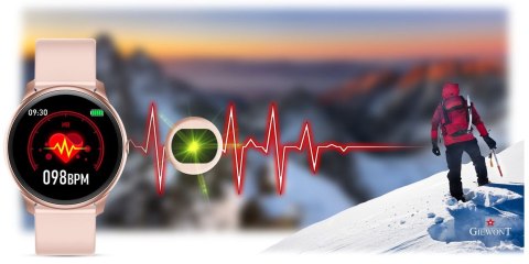 Smartwatch GIEWONT GW100-5 Różowy
