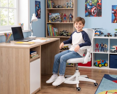 Fotel obrotowy JUNIOR szary