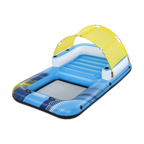 Pływająca wyspa 4-osobowa materac z daszkiem Summer Oasis Bestway 43645