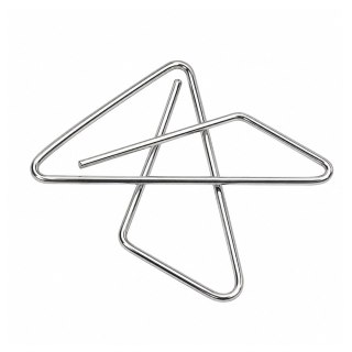 Spinacze Krzyżowe Motyle Metalowe Do Dokumentów Biurowe 64 mm 12 szt.